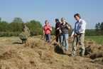 gemhtes Gras mu wegerugmt werden: Horst, Sabine, Hans-Jrgen, Nicole, Gnther